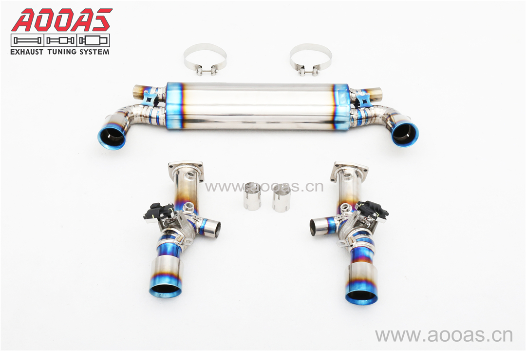 Porsche 997.2 Turbo Titanium / Valvetronic Muffler System